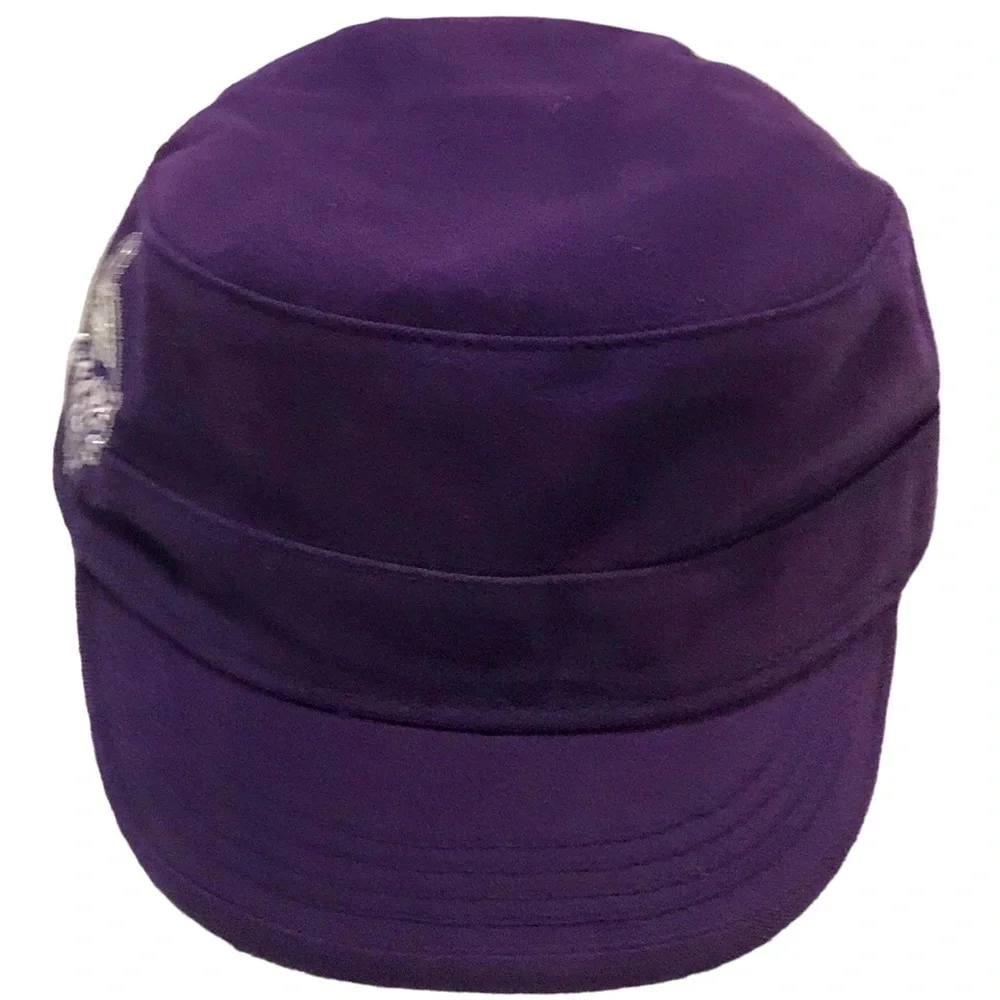 NFL Team Apparel - Minnesota Vikings Woman's Flat Top Football Cap